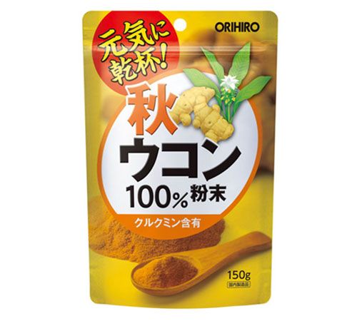 ORIHIRO 秋季薑黃粉 100% 150g