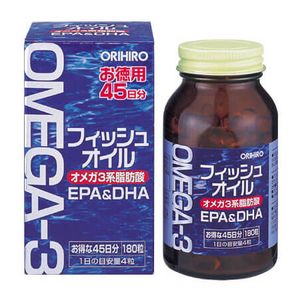 オリヒロ　フィッシュオイル　１８０粒