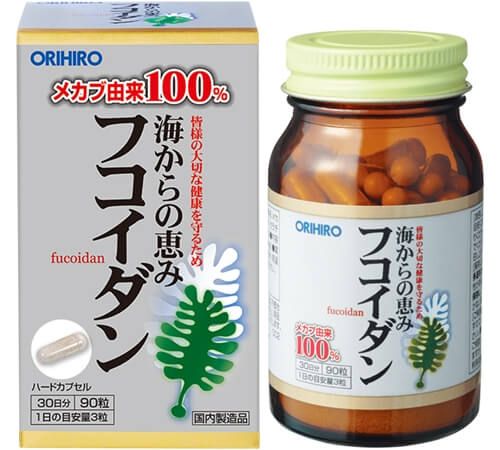 Orihiro fucoidan 90 capsules