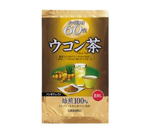 Orihiro value pack turmeric tea bag 1g × 60 capsule