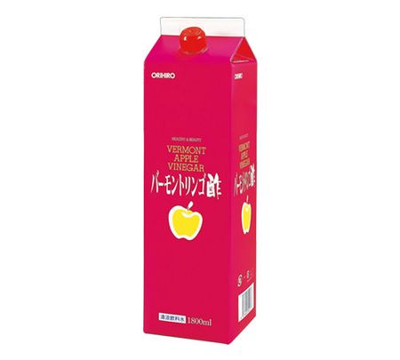 オリヒロ　バーモントリンゴ酢　パック　１８００ｍｌ