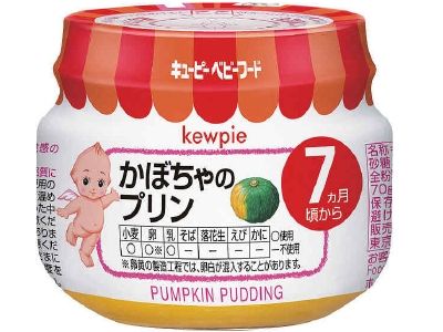 Kewpie C72 pumpkin pudding (70G)