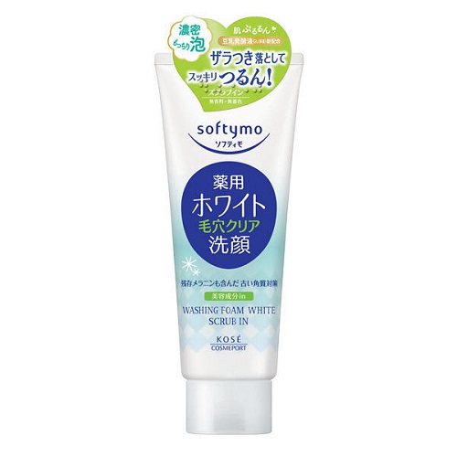 KOSÉ COSMEPORT Softymo/絲芙蒂 Sofymo 藥用洗面乳（美白）含磨砂顆粒 150g
