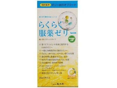 方便服用的药用果冻棒型（25克 x 6根）