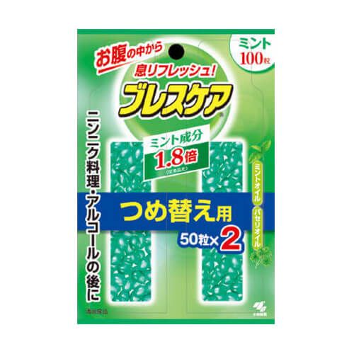 Kobayashi Breath Care Mint Refill, 100 Softgels
