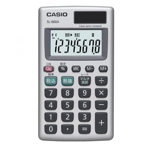 casio CASIO 卡西歐卡片型計算機 SL-660A-N