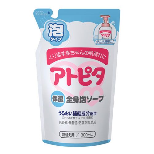 Atopita 全身性嬰兒香皂泡沫型補充裝 (300ML)