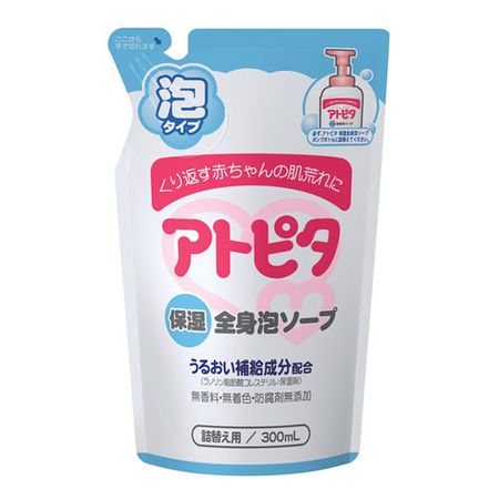Atopita 全身婴儿香皂泡沫型补充装 (300ML)