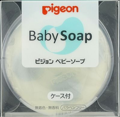 Pigeon ベビーソープ ケースツキ (90G)