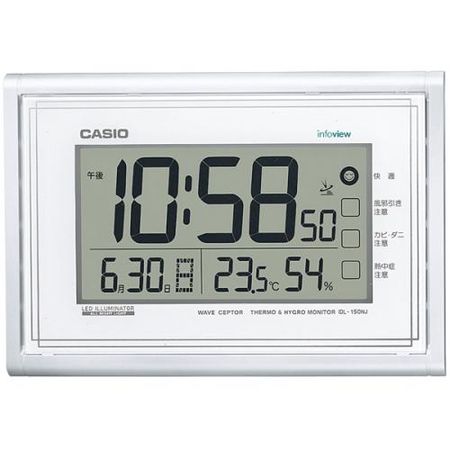 CASIO Wall Clock IDL-150NJ-7JF