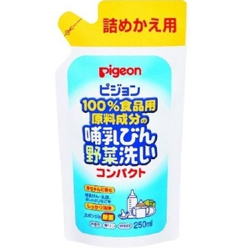 Pigeon 哺乳びん野菜洗いコンパクト詰替え用 (250mL) ｜ ドコデモ