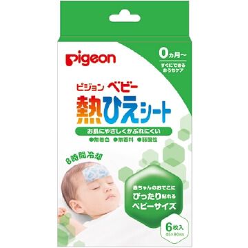 Pigeon P092 baby heat Hie sheet (6 sheets)