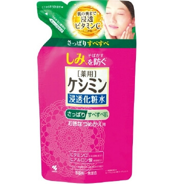 小林製藥 keshimin 小林製藥 淡斑精華液清爽型補充裝 (140ML)
