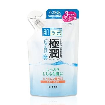 로토제약 하다라보 고쿠쥰 히알루론액 리필용(170mL)