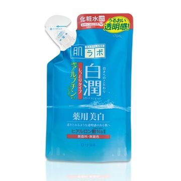 樂敦皮膚實驗室HakuJun藥美白化妝水滋潤筆芯（170ML）