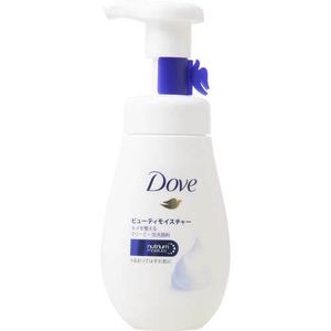 Dove moisturizing foam cleanser