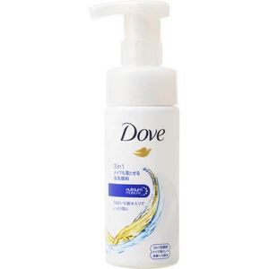 Dove 3in1 makeup also washable foam cleanser