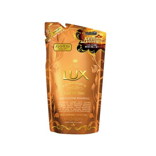 unilever LUX/麗仕 LUX 露美妮克 金緻精油洗髮精 補充包 350g