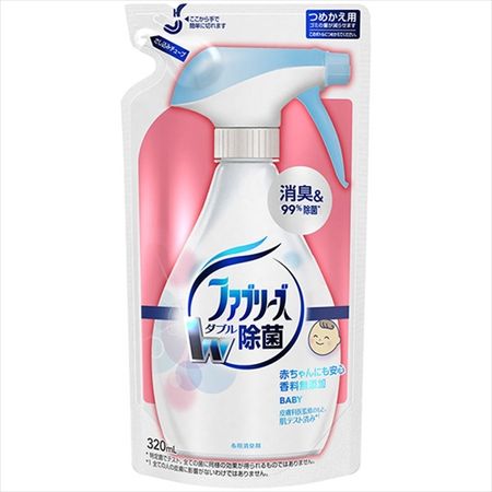 Febreze W Disinfectant, Fragrance-Free, Refill, 320ml