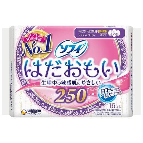 苏菲亲肤长效翼状面膜，16片装
