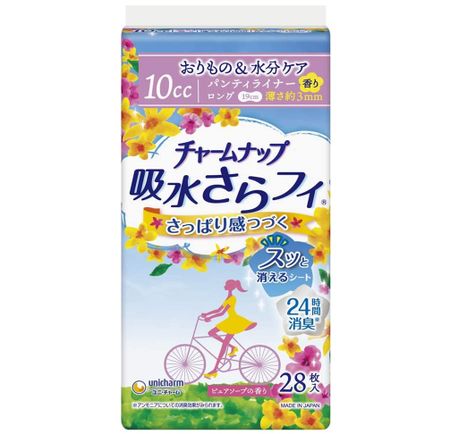 CharmNap Absorbent Sarafi Long Scent 19cm 28 pieces