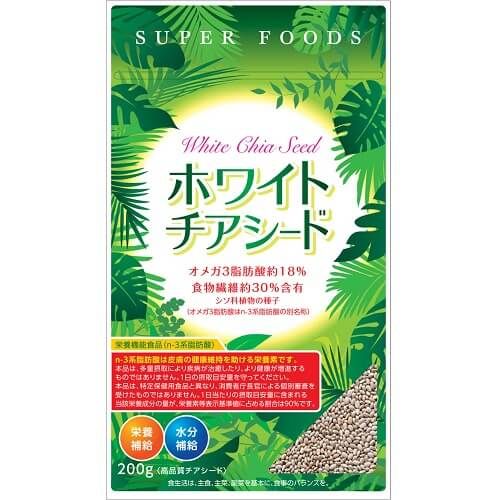 ホワイトチアシード 200g