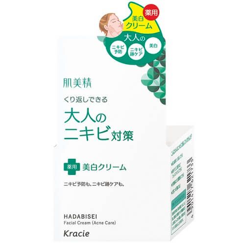 肌美精大人のニキビ対策薬用美白クリーム