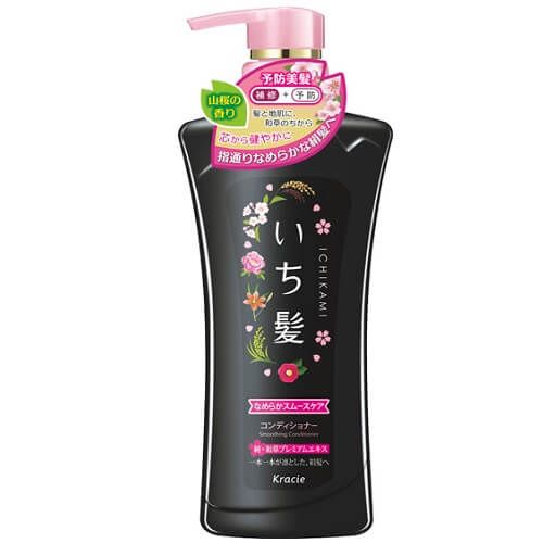 ICHIKAMI Nameraka Smooth Care Conditioner Pump 480ml