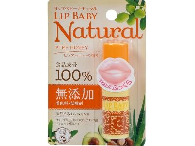 Mentholatum Lip Baby Natural (4g) Pure Honey Scent