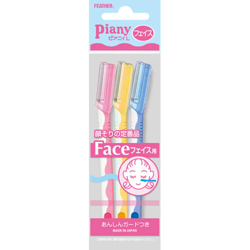 羽毛牌 刮鬍刀 Piany Piani PI-L（臉部專用）3片裝