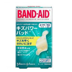 BAND-AID 超強防水抗菌透明OK繃 (一般) 10片裝