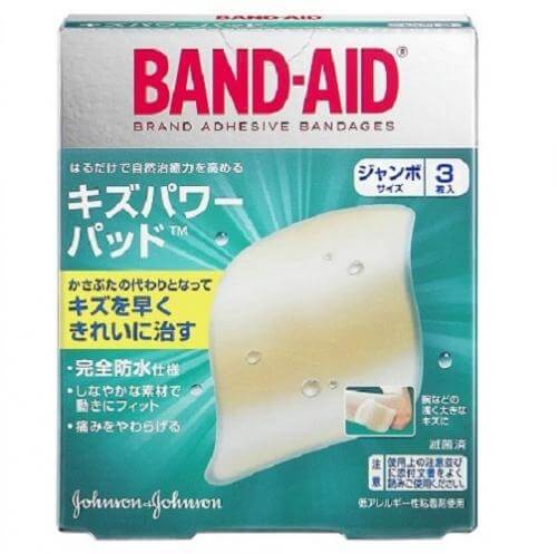 Johnson&Jphnson BAND-AID BAND-AID 超強防水抗菌透明OK繃 (超大尺寸) 3片裝