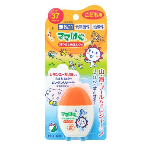 Rohto Pharmaceutical Mama Hug Sunscreen Milk Alpha (28g)