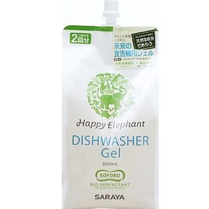Happy Elephant Dishwasher Gel Refill with Spout 800mL