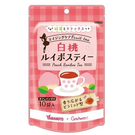 White peach rooibos tea