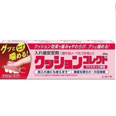 塩野義製藥 假牙黏著劑 36g