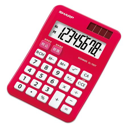샤프 일반 전자계산기 EL-760T-RX