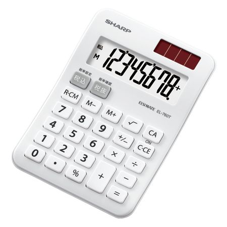 샤프 일반 계산기 EL-760T-WX