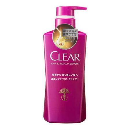 Clear shampoo pump