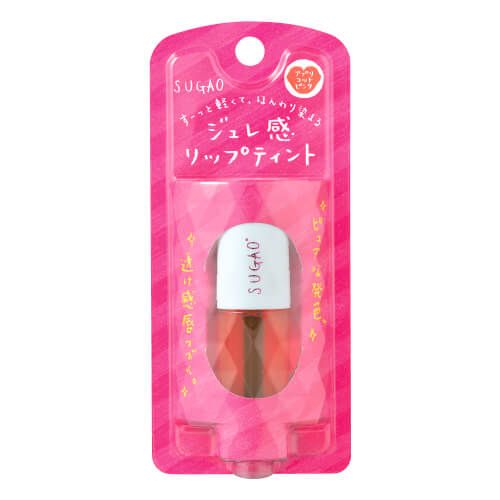 SUGAO 젤리 느낌 립 틴트 살구 핑크 4.7ml