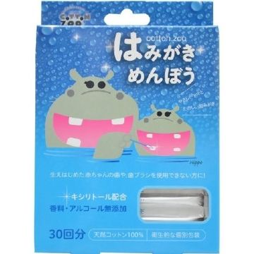 코튼ZOO 치아 닦는 면봉 30개입