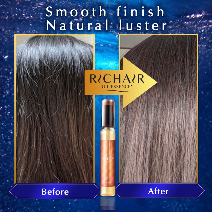Rich Hair Oil Essence 60ml x 6 bottles