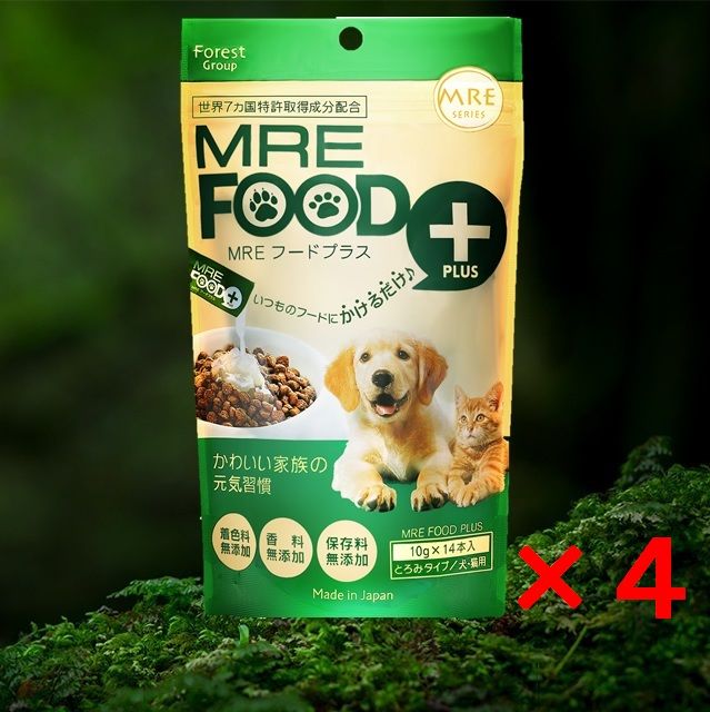 MRE FOOD PLUS(寵物健康酵素) 10g×14條×4包