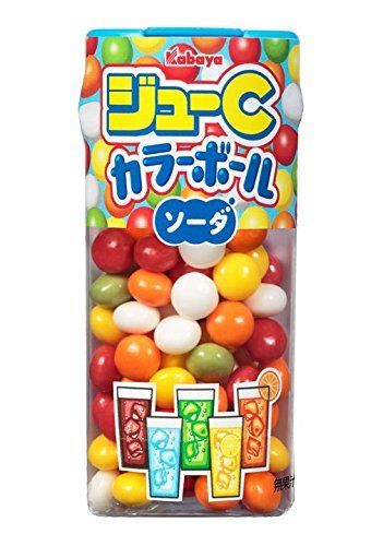 カバヤ ジューC カラーボール ソーダたち 35g x10個セット