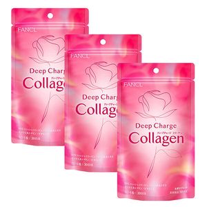 New FANCL Deep Charge Collagen, for 90 Days (3 Packs)