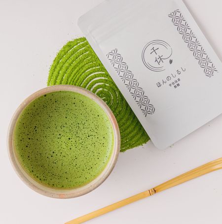 【高级】京都宇治抹茶30g ほんのしるし 夹链袋包装