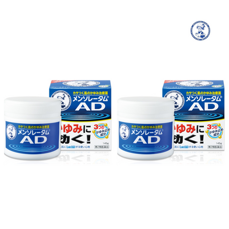 【第2类医药品】曼秀雷敦AD 安肤康软膏 145g 2入组