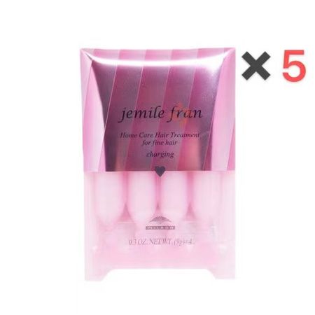 ミルボン jemile fran ハートチャージング (9g×4本) 軟毛用　５個セット