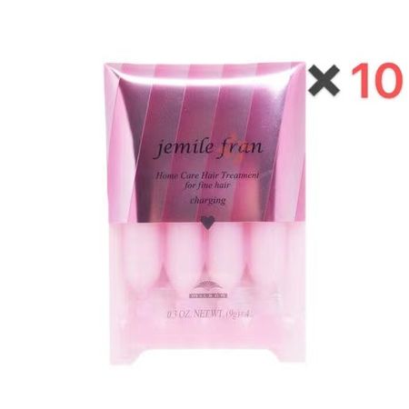 ミルボン jemile fran ハートチャージング (9g×4本) 軟毛用　10個セット