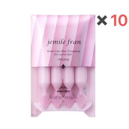 MILBON Salon Treatment Diamond Charging 適用於中性至粗硬髮質，9g x 4 瓶，入組